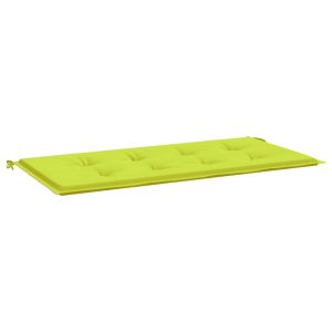 Poduszka na ławkę Zielony 120 x 50 x 3 cm Tkanina vidaXL 439917 Poduszka na ławkę Zielony 120 x 50 x 3 cm Tkanina vidaXL 439917