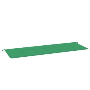 Poduszka na ławkę Zielony 150 x 50 x 3 cm Tkanina vidaXL 439988 Poduszka na ławkę Zielony 150 x 50 x 3 cm Tkanina vidaXL 439988