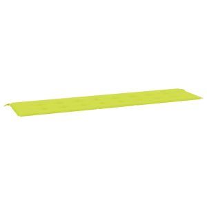 Poduszka na ławkę Zielony 200 x 50 x 3 cm Tkanina vidaXL 440126 Poduszka na ławkę Zielony 200 x 50 x 3 cm Tkanina vidaXL 440126
