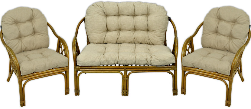 Poduszka na meble rattanowe ATHENA komplet 556 200288