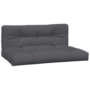 Poduszka na paletę Antracyt 120 x 80 x 12 cm Tkanina vidaXL 439985 Poduszka na paletę Antracyt 120 x 80 x 12 cm Tkanina vidaXL 439985