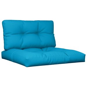 Poduszka na paletę Niebieski 80 x 80 x 12 cm Tkanina vidaXL 439879 Poduszka na paletę Niebieski 80 x 80 x 12 cm Tkanina vidaXL 439879