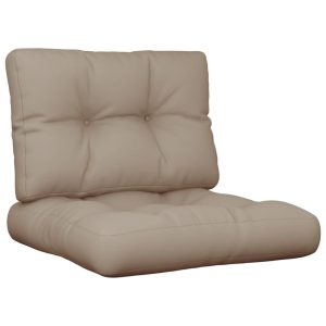 Poduszka na paletę Taupe 50 x 50 x 12 cm Tkanina vidaXL 440153 Poduszka na paletę Taupe 50 x 50 x 12 cm Tkanina vidaXL 440153
