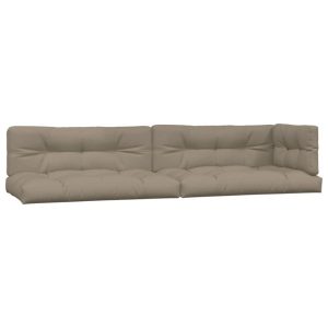 Poduszka na paletę Taupe Tkanina vidaXL 439867 Poduszka na paletę Taupe Tkanina vidaXL 439867
