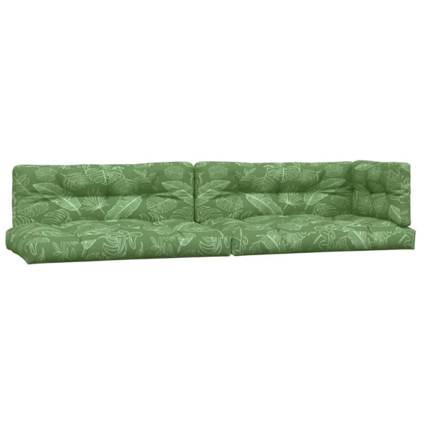 Poduszka na paletę Zielony Tkanina vidaXL 440095