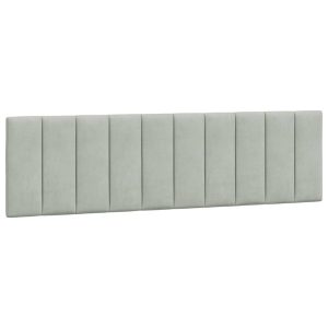 Poduszka na wezgłowie Light grey 180 cm vidaXL 497398 Poduszka na wezgłowie Light grey 180 cm vidaXL 497398