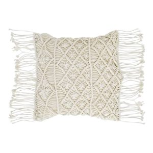 Poduszka ogrodowa Boho beżowa 40×40 cm 1046398