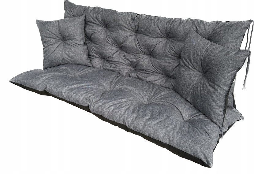 Poduszka ogrodowa siedzisko + oparcie 120x60x50+ 2 Poduszki 1078345