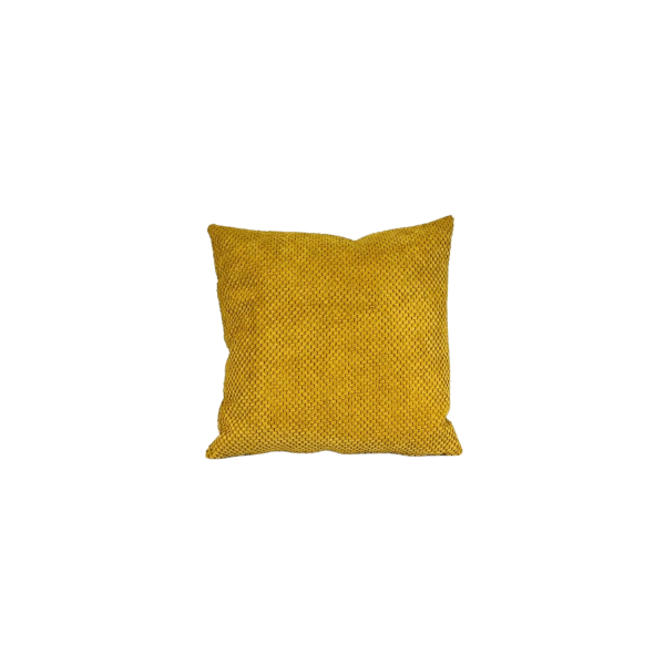 Poduszka ozdobna 40x40 Zefir dot Musztardowy Velvet 1017907