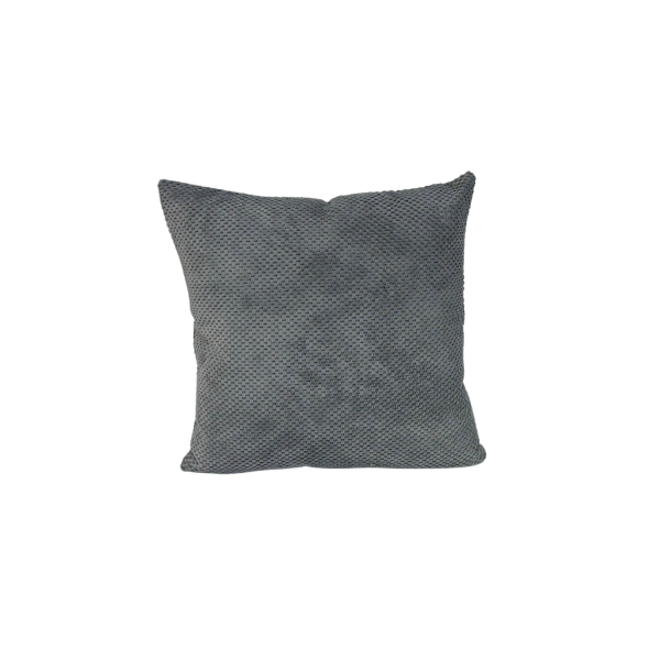 Poduszka ozdobna 50x50 Zefir dot Ciemny szary Velvet 1017916