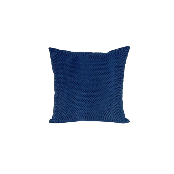 Poduszka ozdobna 50x50 Zefir dot Granatowy Velvet 1017902