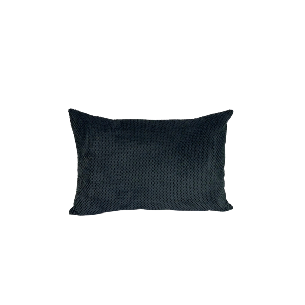 Poduszka ozdobna 60x40 Zefir dot Czarny Velvet 1016062