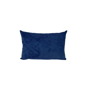 Poduszka ozdobna 60×40 Zefir dot Granatowy Velvet 1016063