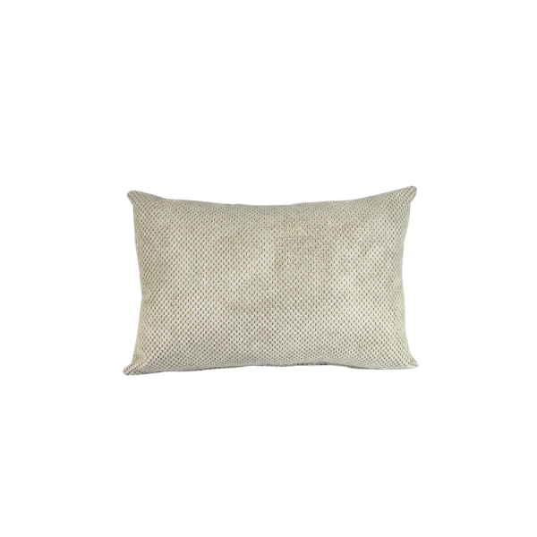 Poduszka ozdobna 60x40 Zefir dot Jasny beżowy Velvet 1016060