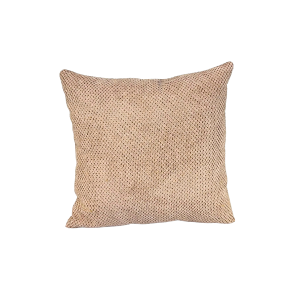 Poduszka ozdobna 60x60 Zefir dot Brudny róż Velvet 1017359