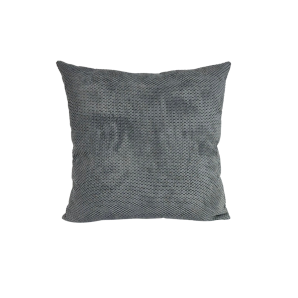 Poduszka ozdobna 60x60 Zefir dot Ciemny szary Velvet 1017360