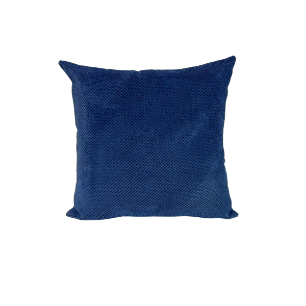 Poduszka ozdobna 60x60 Zefir dot Granatowy Velvet 1017361