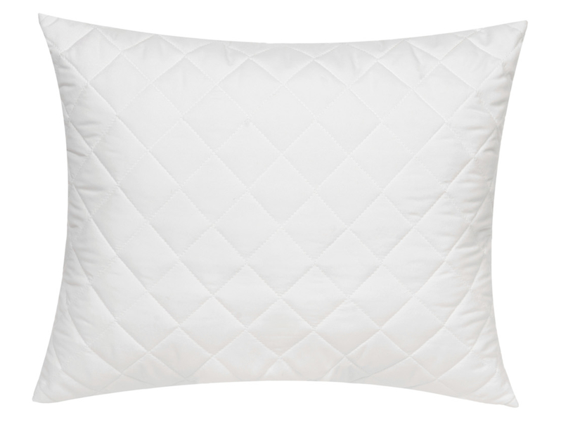 Poduszka pikowana Soft mikrofibra 50x60 cm biała 307078