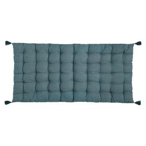 PODUSZKA PODŁOGOWA Otto 60×120 cm niebieska styl boho 677761
