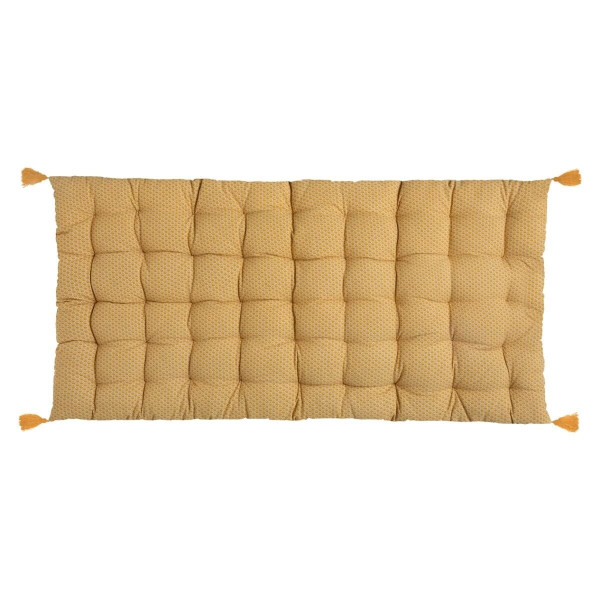 PODUSZKA PODŁOGOWA Otto 60x120cm ŻÓŁTA styl boho z frędzlami 677760