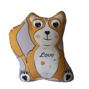Poduszka przytulanka 40×40 D-110 Lisek lis rudy love kształtka nov 966001 Poduszka przytulanka 40×40 D-110 Lisek lis rudy love kształtka nov 966001