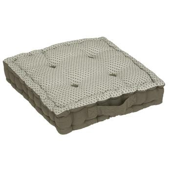 Poduszka/ siedzisko Shipy khaki/beż 80661