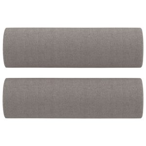 Poduszka Taupe Tkanina vidaXL 411578 Poduszka Taupe Tkanina vidaXL 411578