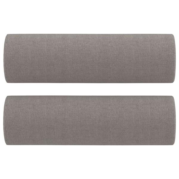 Poduszka Taupe Tkanina vidaXL 411578