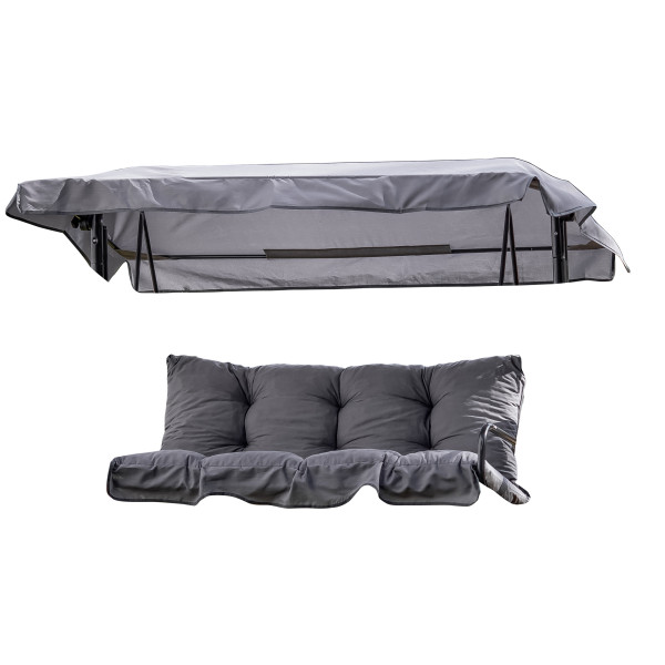 Poduszki na huśtawkę 130 cm z daszkiem Luna / Kate PATIO 1066899