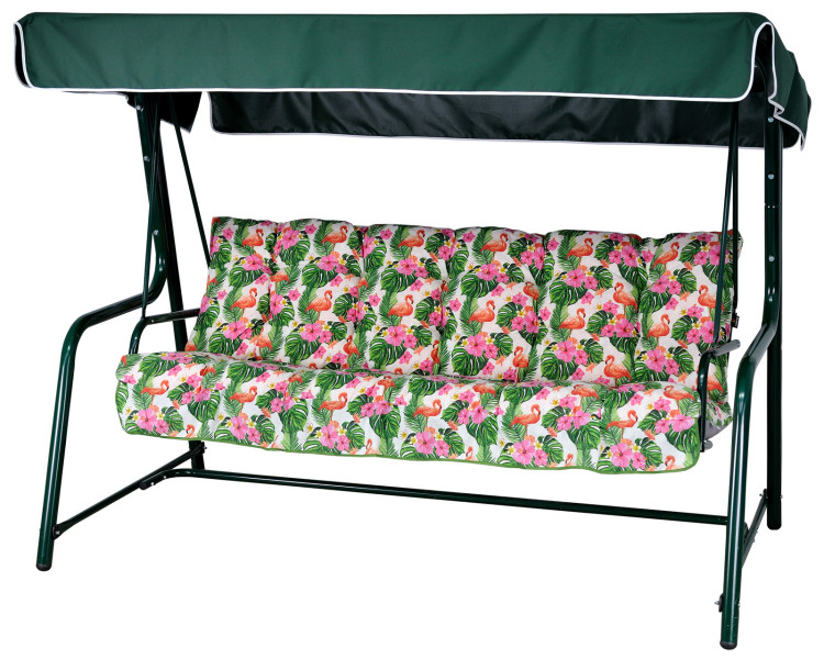 Poduszki na huśtawkę ogrodową FLORA 150 cm 364 200369