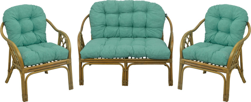 Poduszki na meble rattanowe komplet sofa fotele 574792