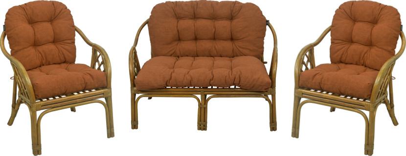 Poduszki na meble rattanowe komplet sofa fotele 574791