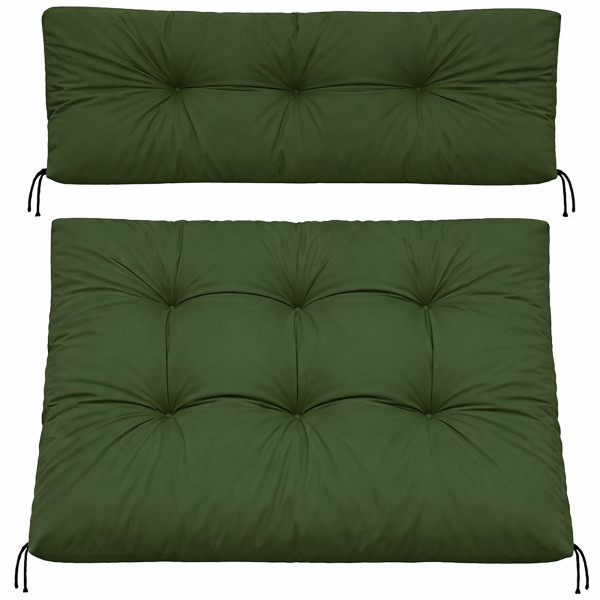 Poduszki Ogrodowe Na Palety 120X80+120X40 Wodoodporne Siedzisko Oparcie 1016076