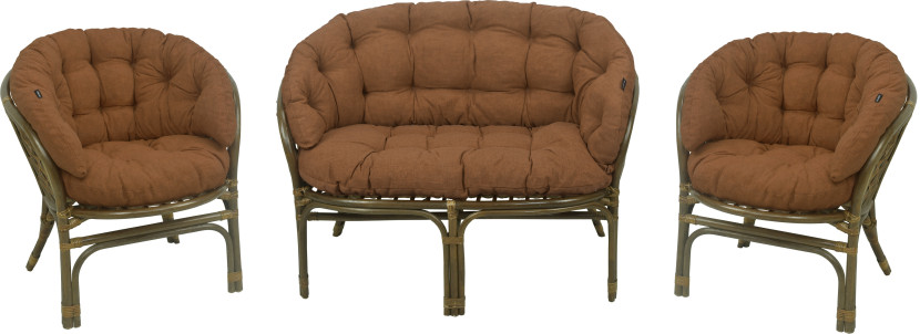 Poduszki poduchy na meble rattan rattanowe komplet 575991