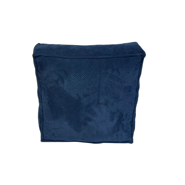 Poduszko pufa duża Zefir dot Granatowy Velvet 1015221