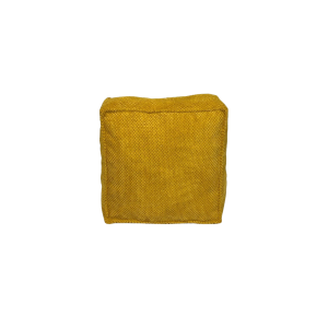 Poduszko pufa mała Zefir dot Musztardowy Velvet 1015188 Poduszko pufa mała Zefir dot Musztardowy Velvet 1015188