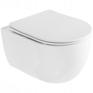 Podwieszana Misa Wc Olivier Biała Slim Rimless 238571