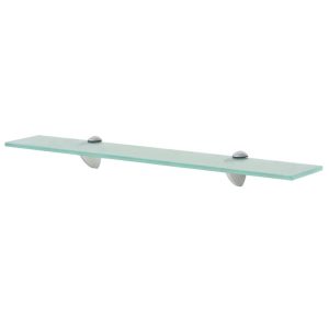 Podwieszana półka Przezroczysta 60 x 10 cm Szkło vidaXL 117328 Podwieszana półka Przezroczysta 60 x 10 cm Szkło vidaXL 117328