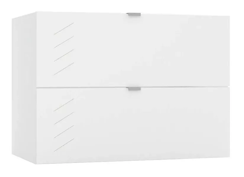 Podwieszana szafka pod umywalkę z szufladami 80 cm - Tivro 550581
