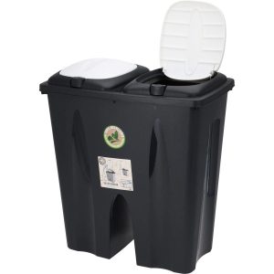 Podwójny kosz na śmieci, 2 x 25 L 160469 Podwójny kosz na śmieci, 2 x 25 L 160469