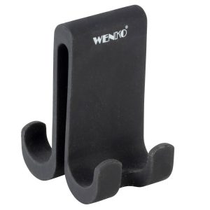 Podwójny silikonowy haczyk na drzwi VERNA DUO, WENKO 88672 Podwójny silikonowy haczyk na drzwi VERNA DUO, WENKO 88672