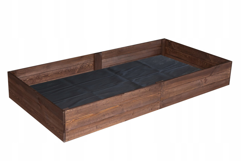 Podwyższana Grządka Impregnowana SunWood Skrzynia 240x80cm Inspekt Rabata 756418