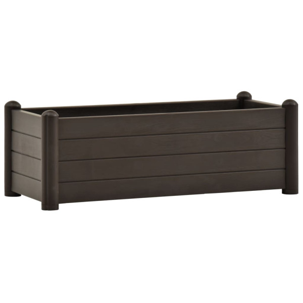 Podwyższona rabatka Antracyt 100 x 43 x 35 cm vidaXL 564445