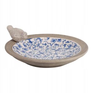 Poidełko dla Ptaków Ceramiczna misa Karmnik 33 cm Dekoracja Ogród Wanienka 940057 Poidełko dla Ptaków Ceramiczna misa Karmnik 33 cm Dekoracja Ogród Wanienka 940057