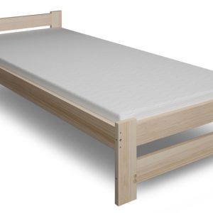 Pojedyncze drewniane łóżko z materacem 90×200 – Ornix 326708 Pojedyncze drewniane łóżko z materacem 90×200 – Ornix 326708