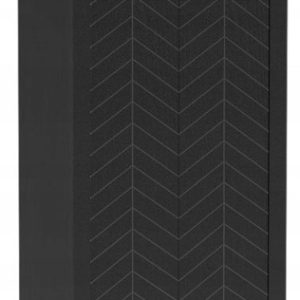 Pojemna Szafa 197 cm Czarna Wieszak Półki Jodełka 2D MALUBA 414730 Pojemna Szafa 197 cm Czarna Wieszak Półki Jodełka 2D MALUBA 414730