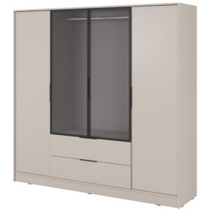 Pojemna Szafa Ubraniowa ELLY – Kaszmir 684964 Pojemna Szafa Ubraniowa ELLY – Kaszmir 684964