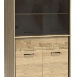 Pojemna witryna 92 cm milano Mediolan przeszklenia metalowe nogi 833921 Pojemna witryna 92 cm milano Mediolan przeszklenia metalowe nogi 833921