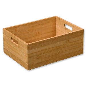 Pojemnik bambusowy z uchwytami, 33 x 24 cm, Kesper 152934 Pojemnik bambusowy z uchwytami, 33 x 24 cm, Kesper 152934