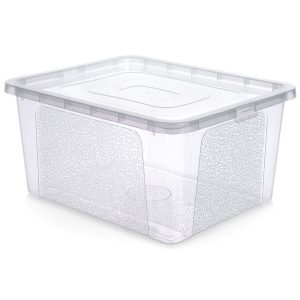 Pojemnik do przechowywania 20 l Vilde plastikowy box pudełko z pokrywą 192766 Pojemnik do przechowywania 20 l Vilde plastikowy box pudełko z pokrywą 192766